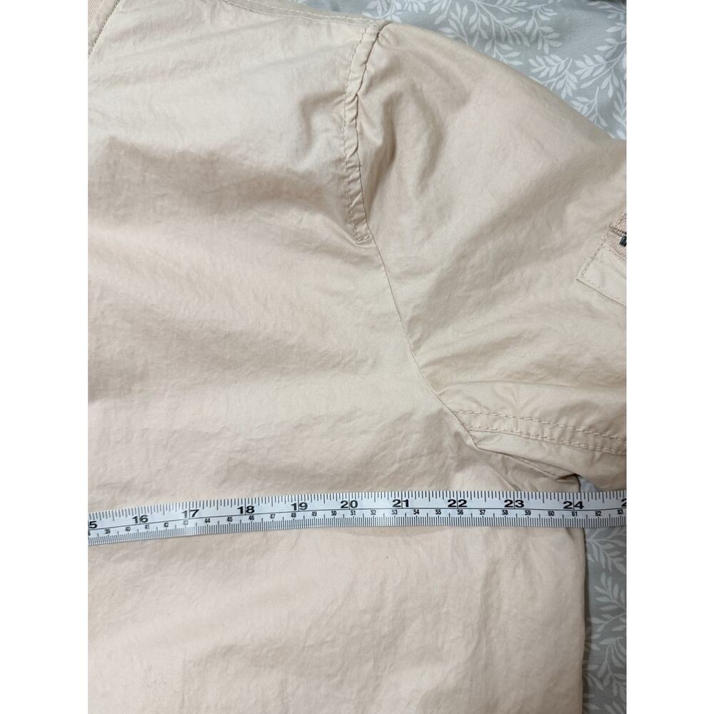Buffalo David Bitton Bomber Jacket Womens Large Pale Light Pink Full Zip - Picture 9 of 11